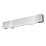 Double Over Panel Strike Lock Box with Door Stop Inserts for Corner Patch Locks