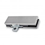 Over Panel Strike Lock Box with Door Stop Insert for Corner Patch Lock