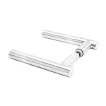 T-Bar Lever Handle Set to suit Patch Locks & Latches – 19mm ø 