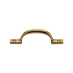 M Marcus Heritage Brass Face Fixing Sash Window/Shed Door Pull Handle 102mm length