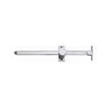 M Marcus Heritage Brass Casement Window Stay, Sliding Design 254mm