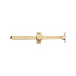 M Marcus Heritage Brass Casement Window Stay, Sliding Design 254mm