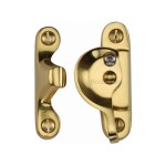 M Marcus Heritage Brass Fitch Pattern Lockable Sash Fastener supplied with one key