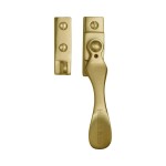 M Marcus Heritage Brass Locking Casement Window Fastener Wedge Pattern