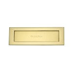 M Marcus Heritage Brass Letterplate 305 x 102mm
