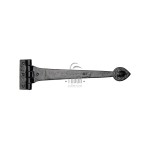 M Marcus Tudor Rustic Black Strap Hinges 308mm