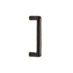 M Marcus Tudor Rustic Black Bolt Fixing D-Shape Cabinet Pull Handle 108mm, 165mm, 173mm & 205mm overall lengths available