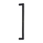 Tudor Rustic Black Bolt Fixing D-Shape Cabinet Pull Handle – 108mm, 165mm, 173mm & 205mm overall lengths available