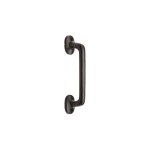 M Marcus Tudor Rustic Black Bolt Fixing Traditional Cabinet Pull Handle 125mm, 160mm, 192mm & 224mm overall lengths available