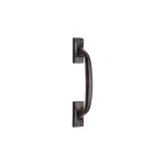 M Marcus Tudor Rustic Black Face Fixing Offset Cabinet Pull Handle 159mm, 210mm & 260mm overall lengths available