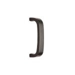 M Marcus Tudor Rustic Black Bolt Fixing Curved Cabinet Pull Handle 108mm, 173mm & 205mm overall lengths available