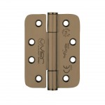 Extremely Heavy Duty Grade 14 Concealed Knuckle Hinges, 102 x 76 x 3mm, PVDBZ – Radius corners