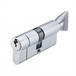 Euro Profile Key & Thumb Turn Cylinders (K&T) – Keyed to Differ – suitable for glass door locks
