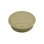 Beige – Three Part Cable Outlet – 80mm Ø