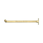 M Marcus Heritage Brass Fanlight Roller Stay 150mm