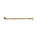 M Marcus Heritage Brass Fanlight Roller Stay 150mm