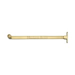 M Marcus Heritage Brass Fanlight Roller Stay 254mm