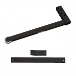 Straight Arm Door Selector – Matt Black