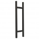400mm overall = 300mm c/c x 19mm ø - Eco 3 Self-Sanitising Antimicrobial Matt Black