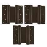 Heavy Duty Fire Rated (FD30) Double Action Spring Hinge Set – 152mm