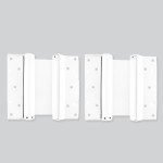 Heavy Duty Fire Rated (FD60) Double Action Spring Hinge Set – 202mm