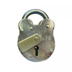 LFB Padlock – Bright Nickel Plate