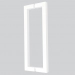 225mm c/c x 19mm x 19mm - Eco 3 Self-Sanitising Antimicrobial Matt White