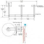 Bobrick B-7686 ClassicSeries® Surface-Mounted Double Toilet Roll holder