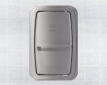 Bobrick Koala Kare KB311-SSWM Satin Stainless Steel Vertical Surface-Mounted Baby Changing Station