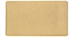 M Marcus Heritage Brass Studio Range Double Blank Plate