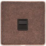 M Marcus Heritage Brass Vintage Range 1 Gang Master Line Socket