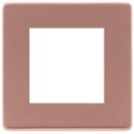 M Marcus Heritage Brass Vintage Range 2 Module Euro Plate