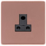 M Marcus Heritage Brass Vintage Range 5 Amp 3 Round Pin Unswitched Socket