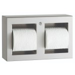 Bobrick B-3588 TrimLineSeries™ Surface-Mounted Multi-Roll Toilet Tissue Dispenser
