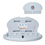 Bobrick Koala Kare KB208 Oval Surface-Mounted Baby Changing Station