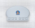 Bobrick Koala Kare KB208 Oval Wall-Mounted Baby Changing Station