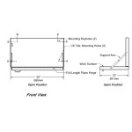 Bobrick B-7816 Charting Station/Shelf