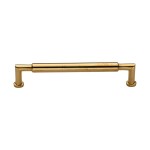 M Marcus Heritage Brass Bauhaus Round Design Cabinet Pull 152mm Centre to Centre