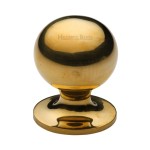 M Marcus Heritage Brass Ball Design Cabinet Knob 38mm 