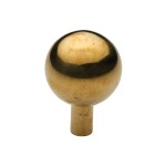M Marcus Heritage Brass Sphere Design Cabinet Knob 22mm 