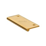 M Marcus Heritage Brass EP Range Cabinet Edge Pull 100mm