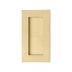 M Marcus Heritage Brass Rectangular Flush Pull 105 x 58mm