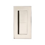 M Marcus Heritage Brass Rectangular Flush Pull 105 x 58mm