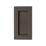 M Marcus Heritage Brass Rectangular Flush Pull 105 x 58mm