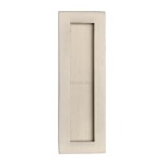 M Marcus Heritage Brass Rectangular Flush Pull 175 x 58mm