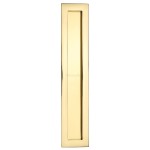 M Marcus Heritage Brass Rectangular Flush Pull 300 x 58mm