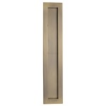 M Marcus Heritage Brass Rectangular Flush Pull 300 x 58mm