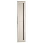 M Marcus Heritage Brass Rectangular Flush Pull 300 x 58mm