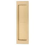 M Marcus Heritage Brass Flush Pull 197 x 57mm