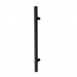 400mm overall = 300mm c/c x 19mm ø - Eco 3 Self-Sanitising Antimicrobial Matt Black